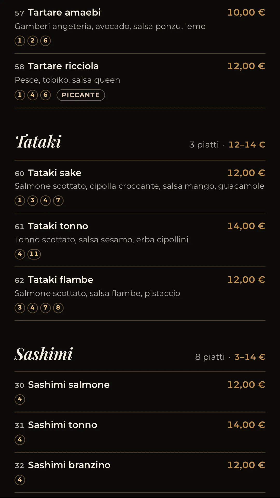 Menù completo, pagina 10 di 32