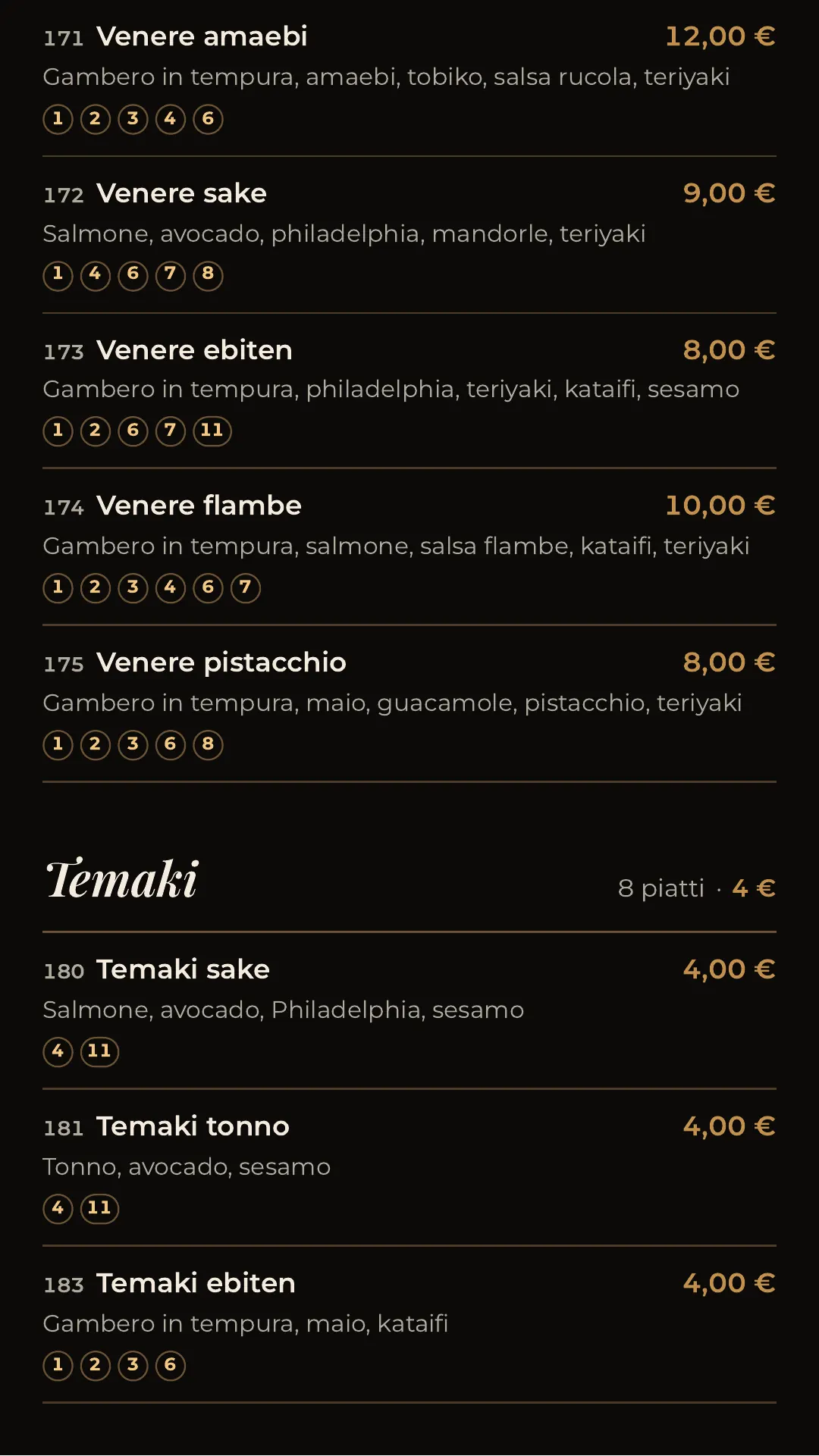 Menù completo, pagina 17 di 32