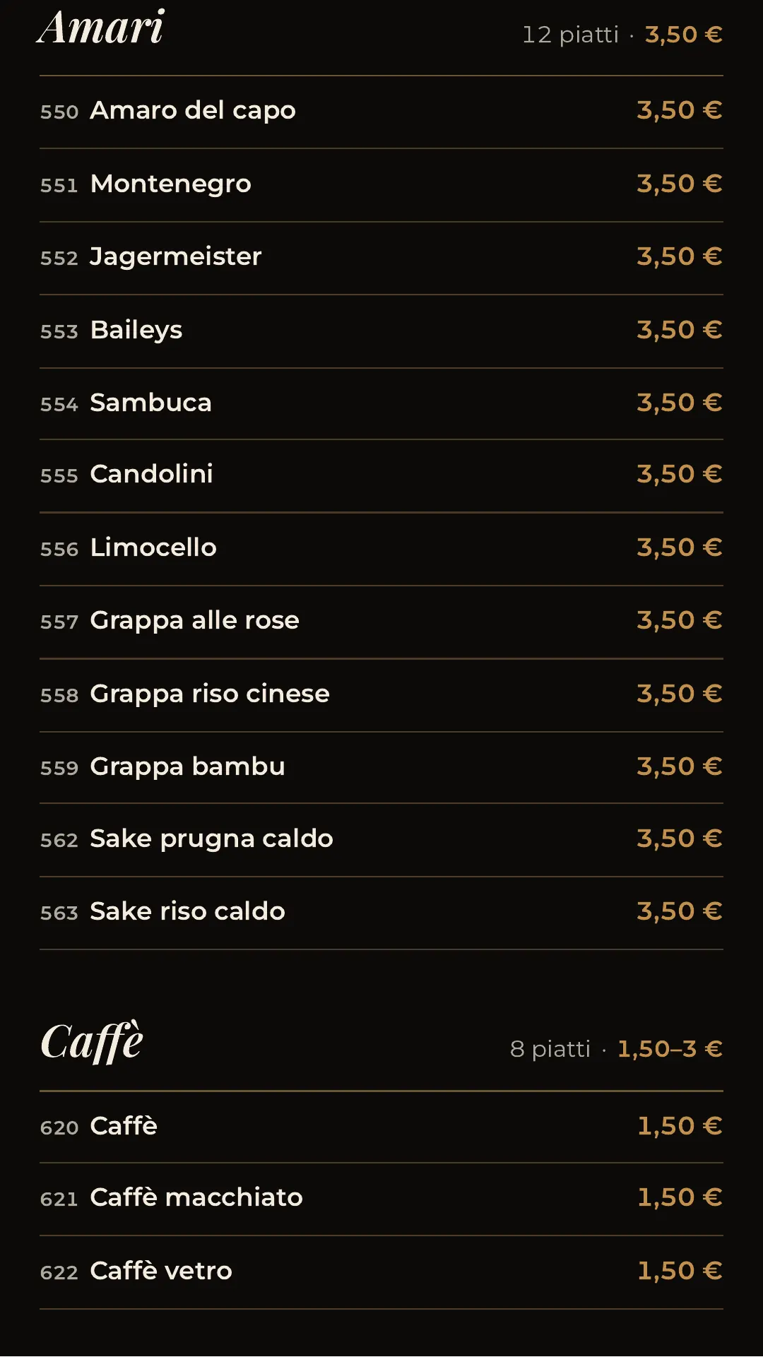 Menù completo, pagina 30 di 32