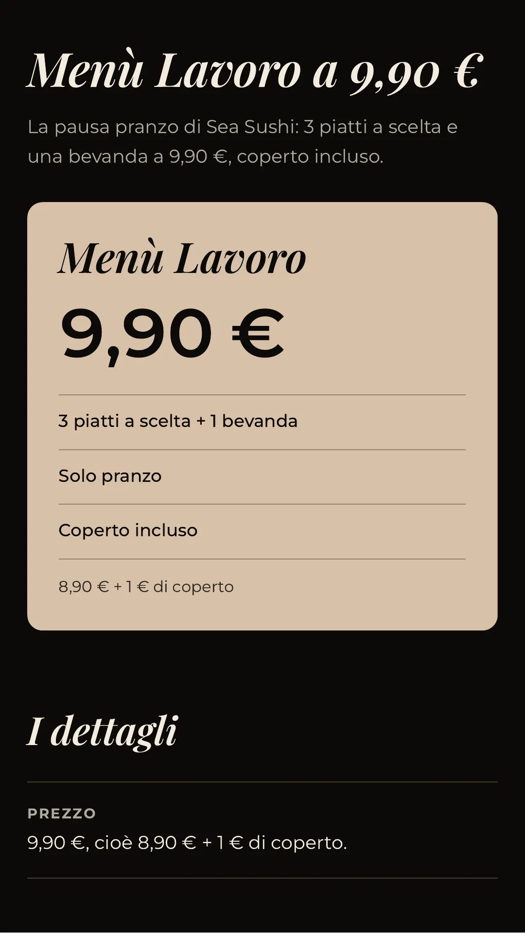 Menù Lavoro, pagina 1 di 2